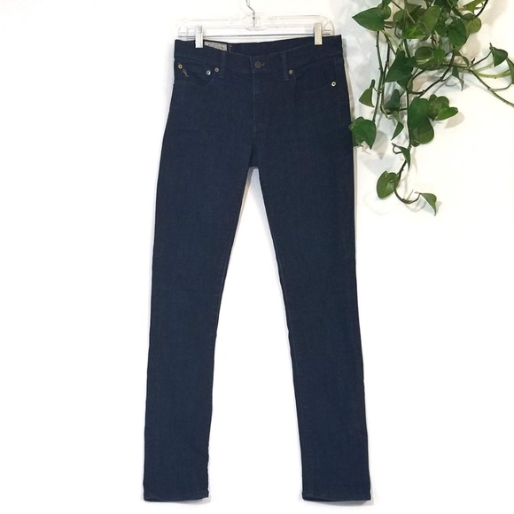 ~~SOLD~~RL Polo Tompkins Skinny Dark Wash Jeans - Picture 2 of 8